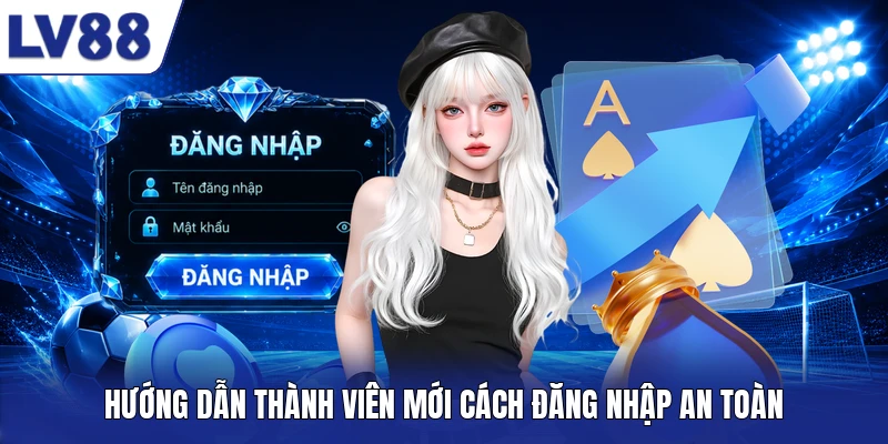 Hướng dẫn thành viên mới cách đăng nhập an toàn