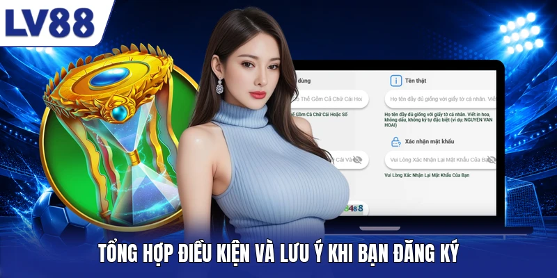 Tổng hợp điều kiện và lưu ý khi bạn đăng ký