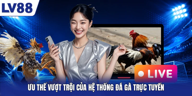 Ưu thế vượt trội của hệ thống đá gà trực tuyến